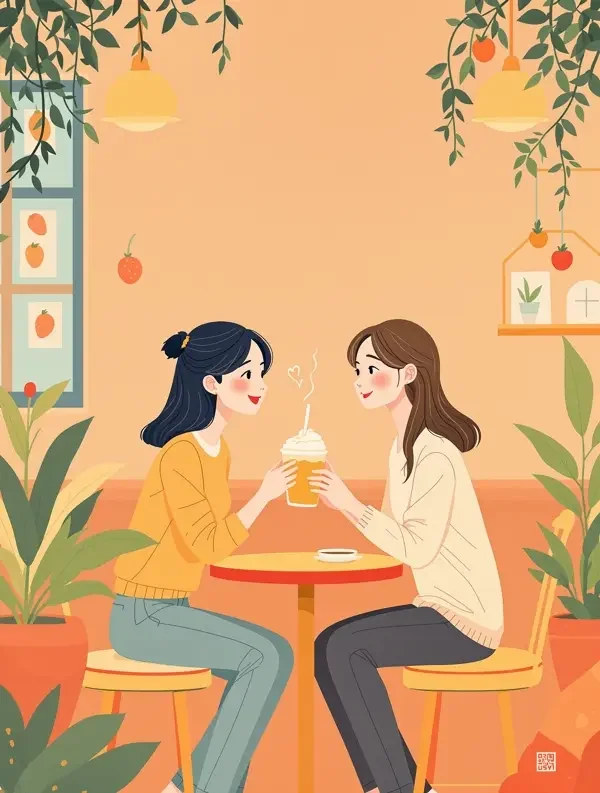 榴莲味的初恋封面图，甜宠题材短剧，全公司都在传他们复合了